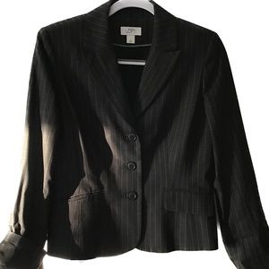 LOFT Pinstriped Suit